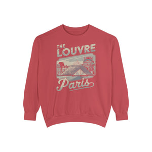 The Louvre Paris France Comfort Colors Unisex Sweatshirt