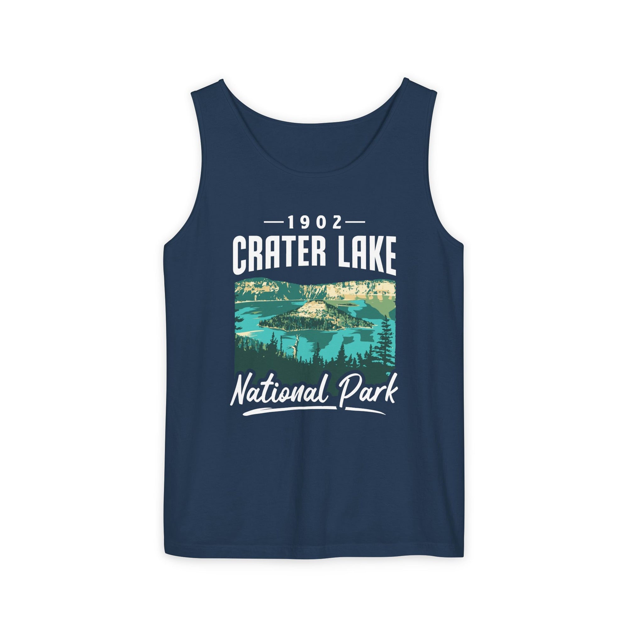 Crater Lake National Park Oregon Comfort Colors Tank Top