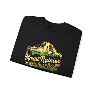 Mount Rainier Washington Gildan Unisex Crewneck Sweatshirt