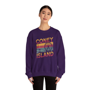 Coney Island New York Gildan Unisex Crewneck Sweatshirt