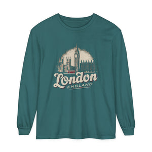 London United Kingdom Comfort Colors Unisex Long Sleeve T-Shirt