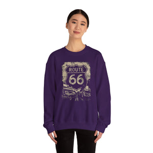 Route 66 USA Gildan Unisex Crewneck Sweatshirt