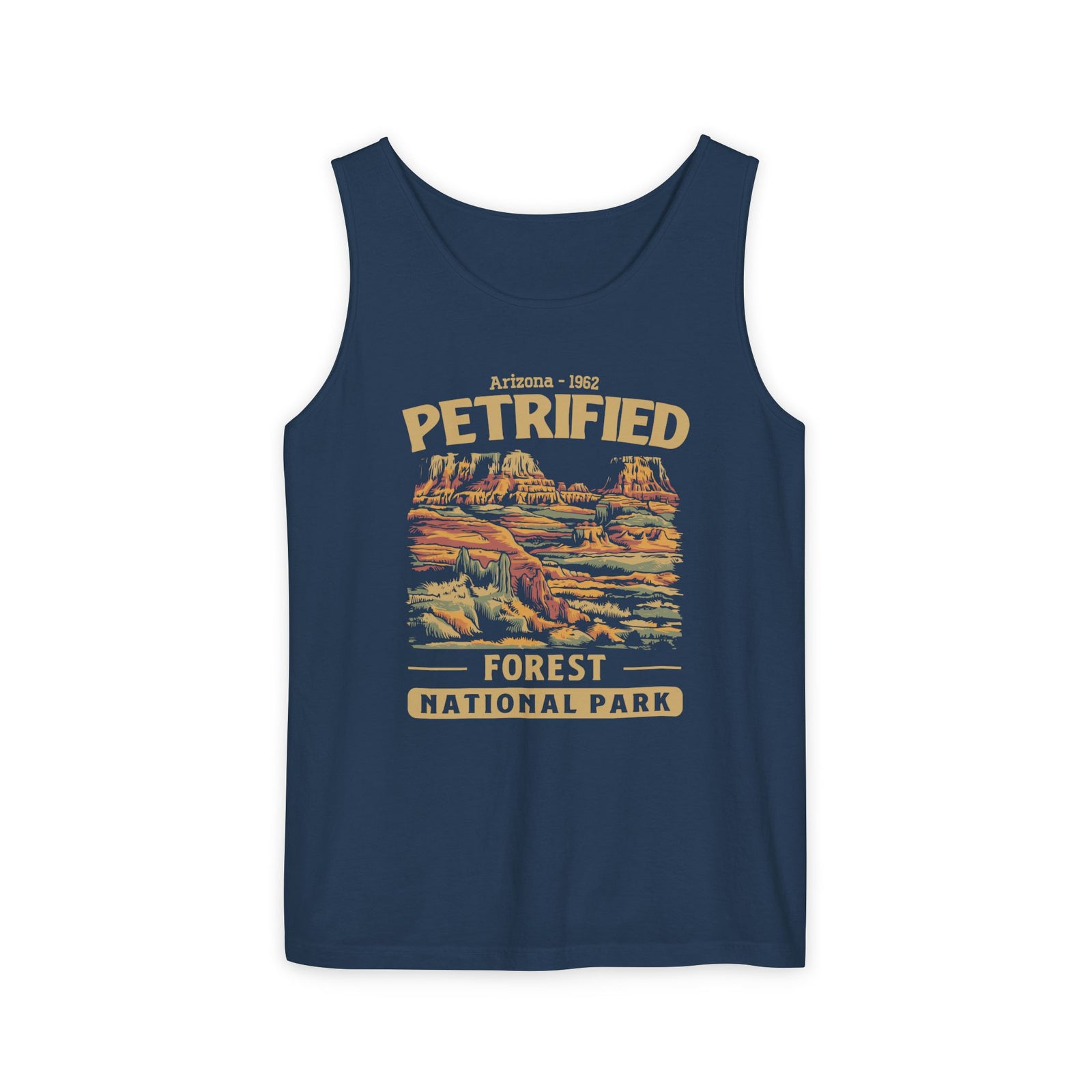 Petrified Forest National Park Arizona Comfort Colors Tank Top