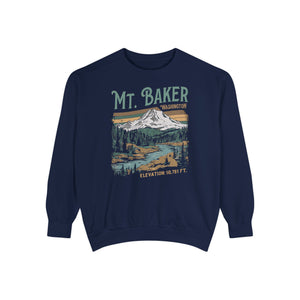 Mount Baker Washington Comfort Colors Unisex Sweatshirt
