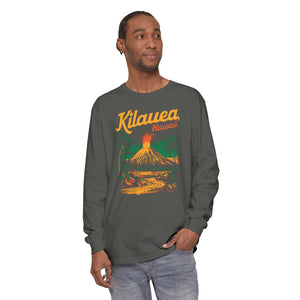 Kīlauea Hawaii Comfort Colors Unisex Long Sleeve T-Shirt