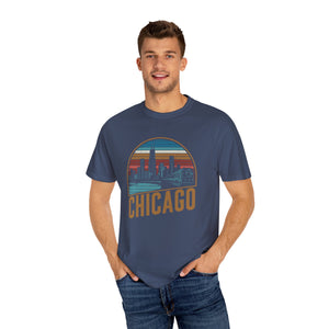Chicago Skyline Illinois Comfort Colors Unisex T-Shirt