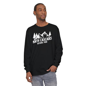 North Cascades National Park Washington Comfort Colors Unisex Long Sleeve T-Shirt