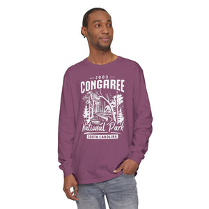 Congaree National Park South Carolina Comfort Colors Unisex Long Sleeve T-Shirt