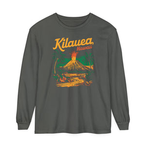 Kīlauea Hawaii Comfort Colors Unisex Long Sleeve T-Shirt