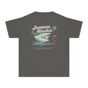 Juneau Alaska Comfort Colors Youth Kids T-Shirt