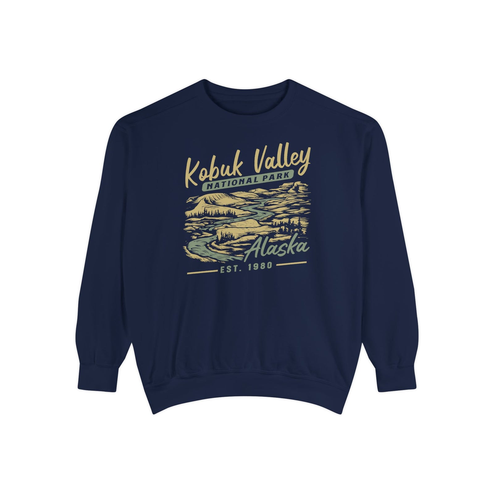 Kobuk Valley National Park Alaska Comfort Colors Unisex Sweatshirt