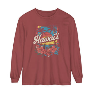 Hawaii Comfort Colors Unisex Long Sleeve T-Shirt