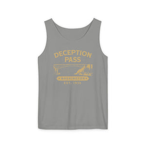 Deception Pass Washington Comfort Colors Tank Top