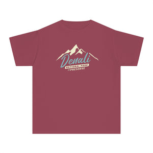 Denali National Park Alaska Comfort Colors Youth Kids T-Shirt