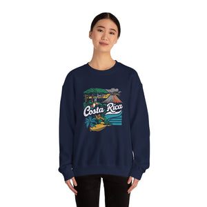 Costa Rica Gildan Unisex Crewneck Sweatshirt
