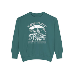 Machu Picchu Peru Comfort Colors Unisex Sweatshirt