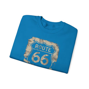 Route 66 USA Gildan Unisex Crewneck Sweatshirt