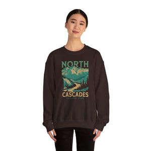 North Cascades National Park Washington Gildan Unisex Crewneck Sweatshirt