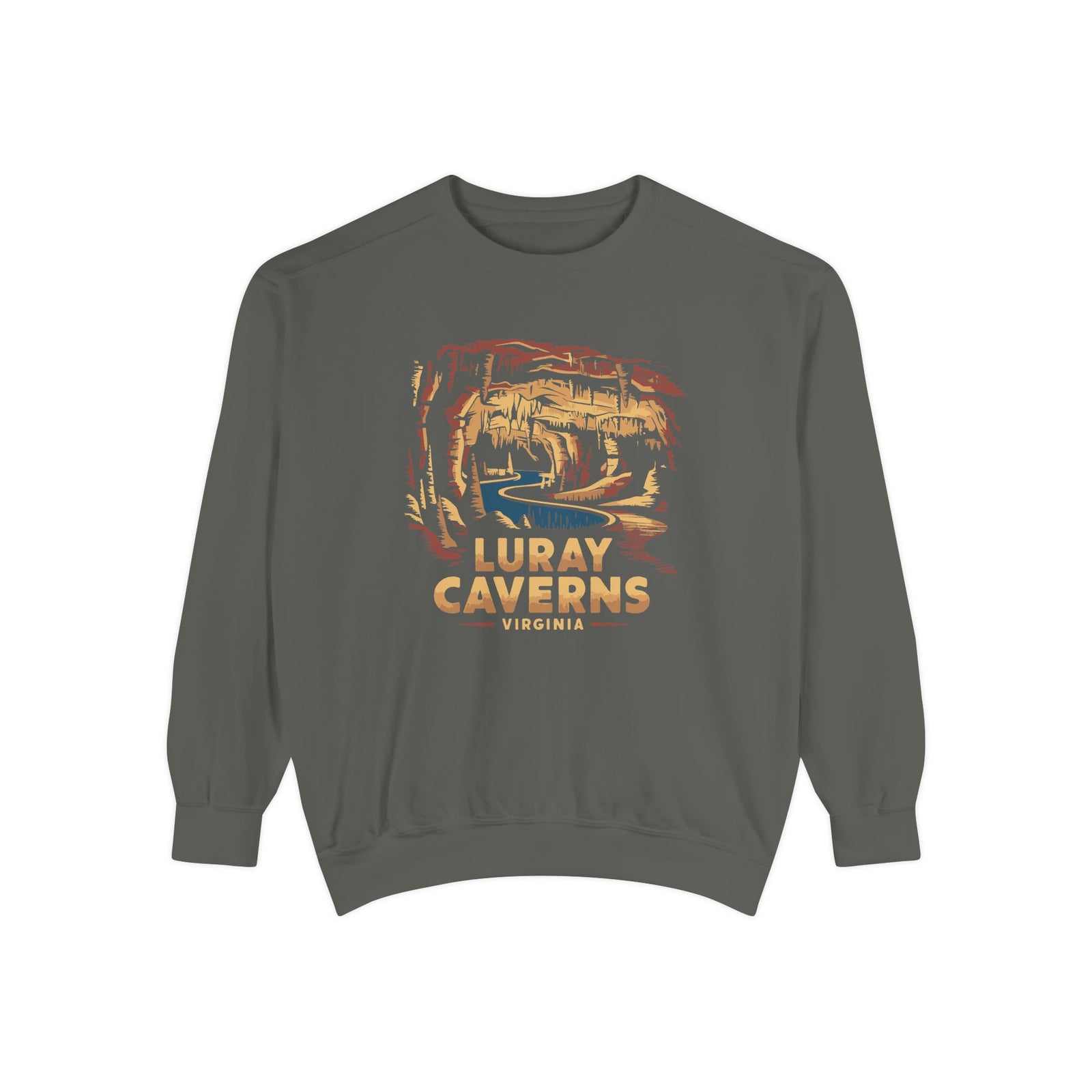 Luray Caverns Virginia Comfort Colors Unisex Sweatshirt