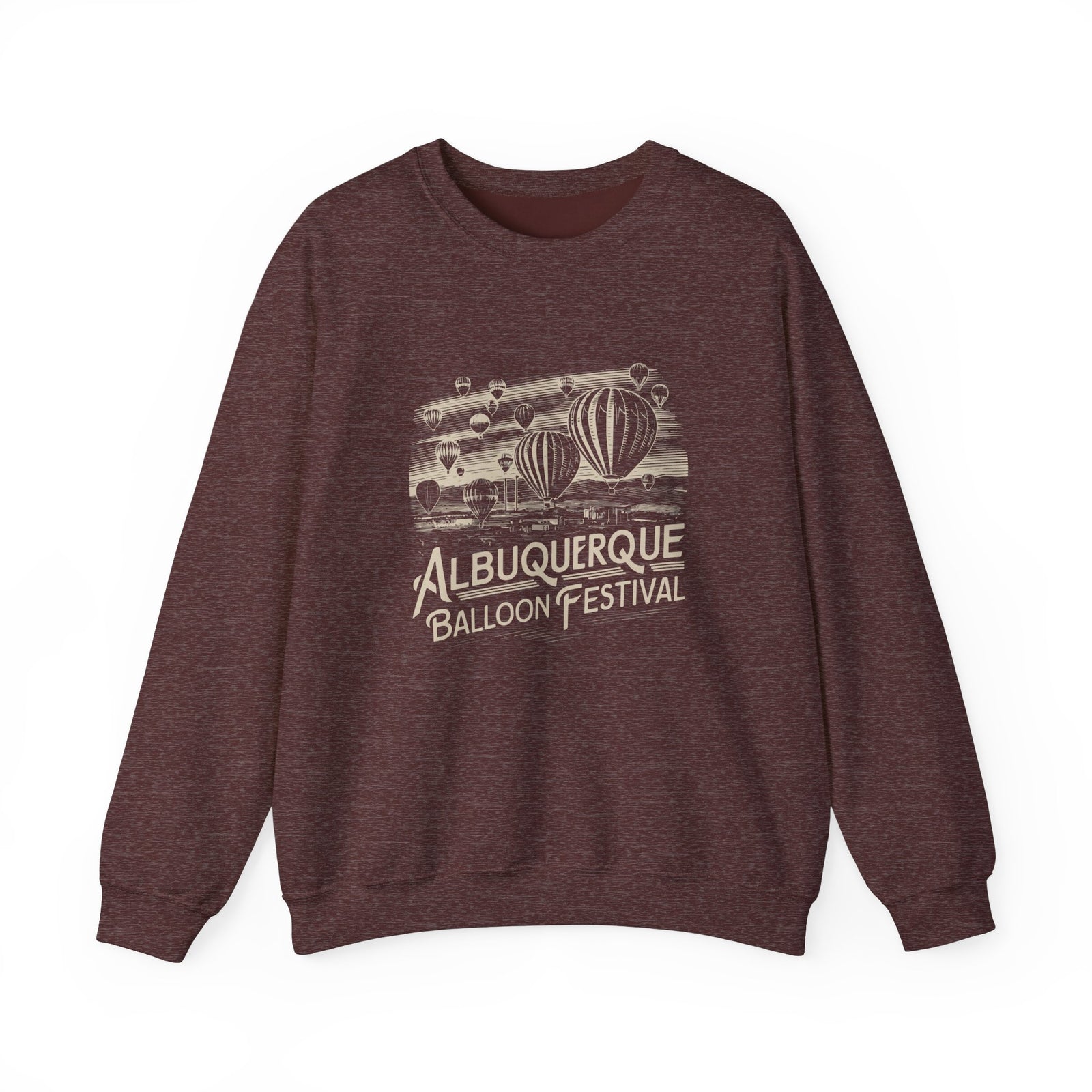 Albuquerque Hot Air Balloon Festival New Mexico Gildan Unisex Crewneck Sweatshirt