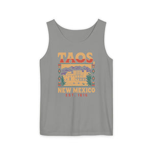 Taos New Mexico Comfort Colors Tank Top