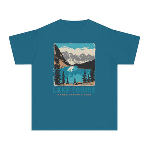 Lake Louise Banff National Park Alberta Comfort Colors Youth Kids T-Shirt