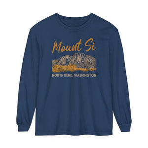 Mount Si Washington Comfort Colors Unisex Long Sleeve T-Shirt