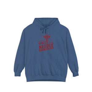 Space Needle Seattle Washington Comfort Colors Unisex Hoodie