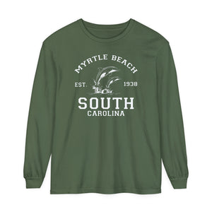 Myrtle Beach South Carolina Comfort Colors Unisex Long Sleeve T-Shirt