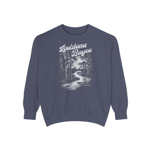 Louisiana Bayou Comfort Colors Unisex Sweatshirt