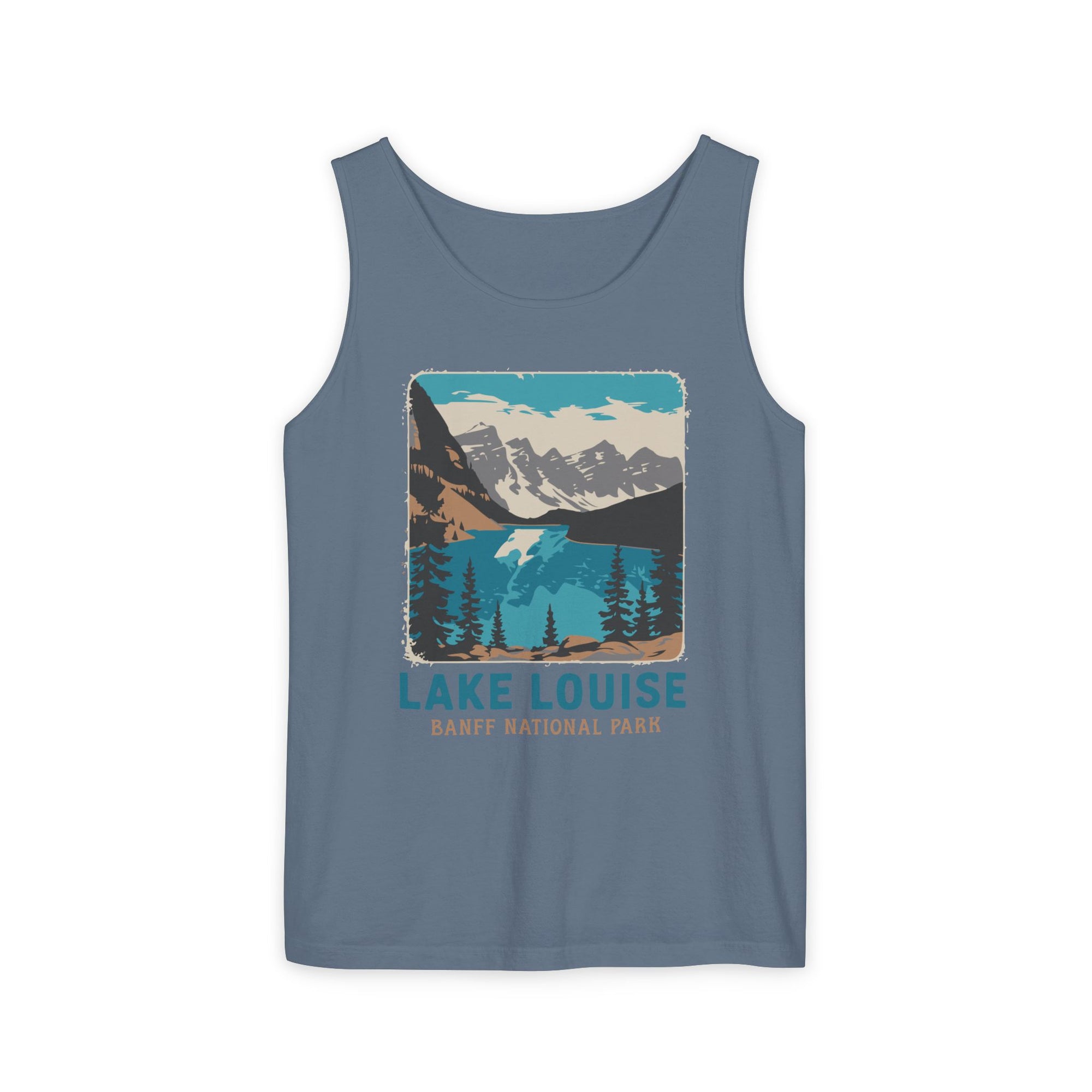 Lake Louise Banff National Park Alberta Comfort Colors Tank Top