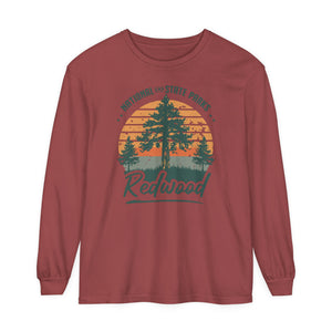 Redwood National Park California Comfort Colors Unisex Long Sleeve T-Shirt