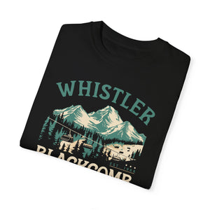 Whistler Blackcomb British Columbia Comfort Colors Unisex T-Shirt