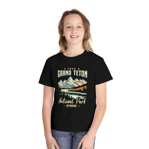Grand Teton National Park Wyoming Comfort Colors Youth Kids T-Shirt
