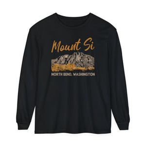 Mount Si Washington Comfort Colors Unisex Long Sleeve T-Shirt