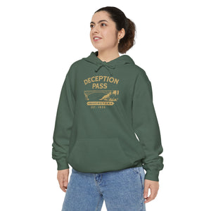 Deception Pass Washington Comfort Colors Unisex Hoodie