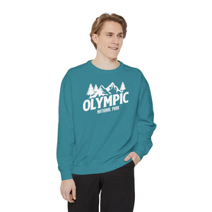 Olympic National Park Washington Comfort Colors Unisex Sweatshirt