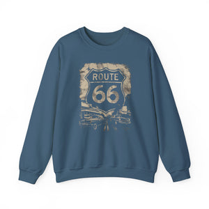 Route 66 USA Gildan Unisex Crewneck Sweatshirt