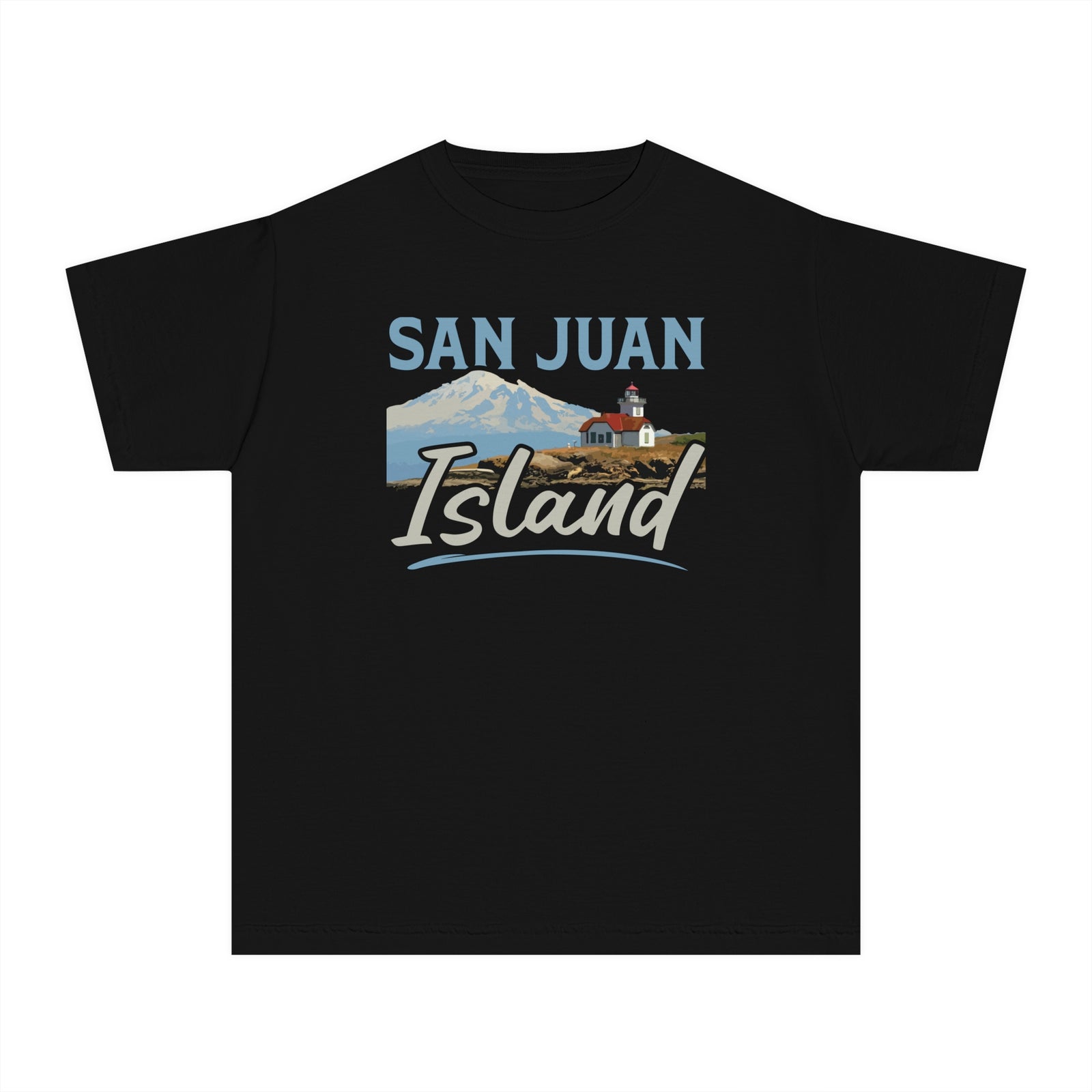 San Juan Island Washington Comfort Colors Youth Kids T-Shirt