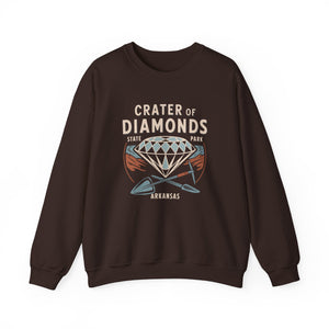 Crater of Diamonds State Park Arkansas Gildan Unisex Crewneck Sweatshirt
