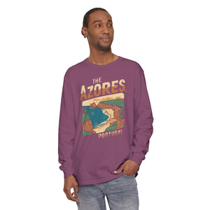 The Azores Portugal Comfort Colors Unisex Long Sleeve T-Shirt