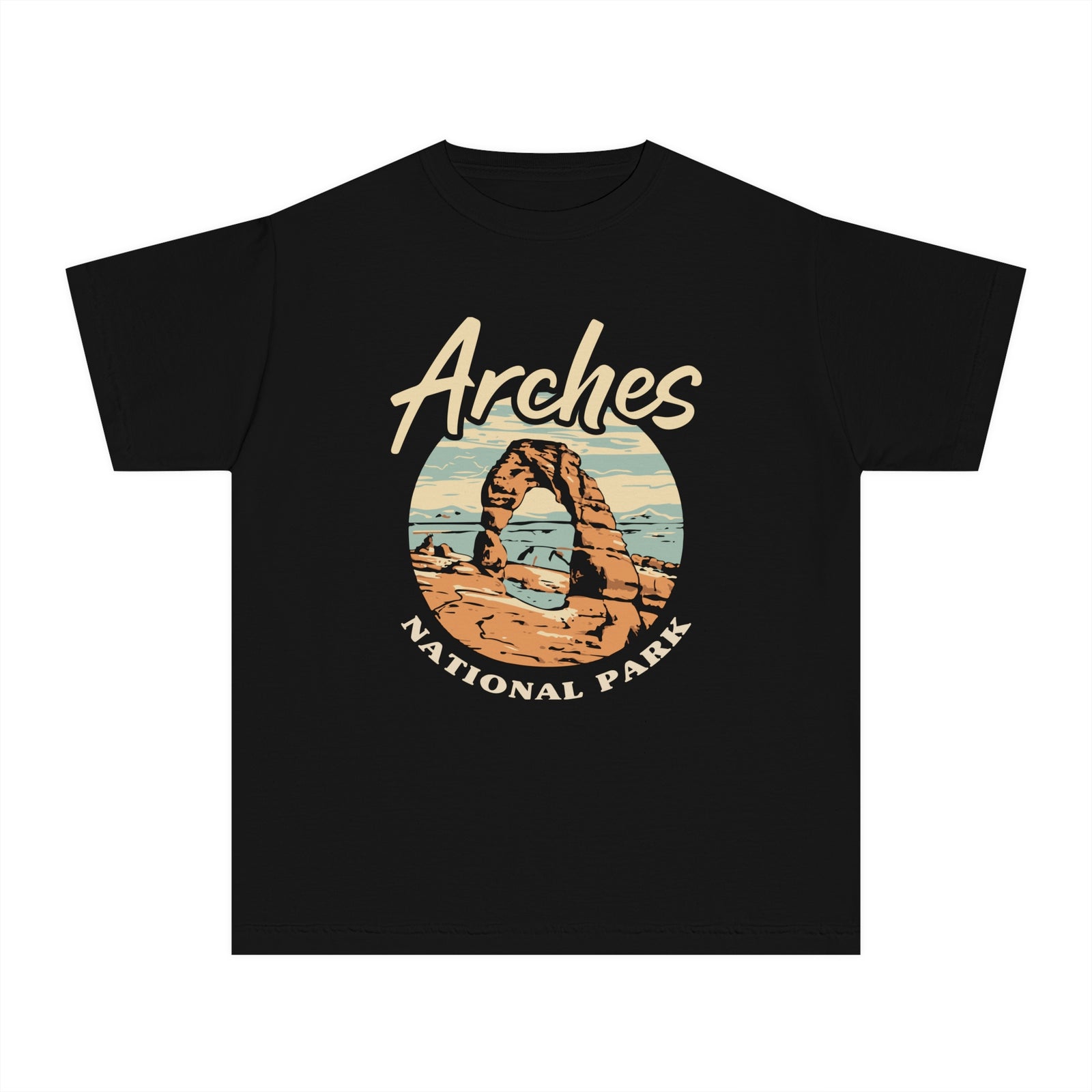 Arches National Park Moab Utah Comfort Colors Youth Kids T-Shirt