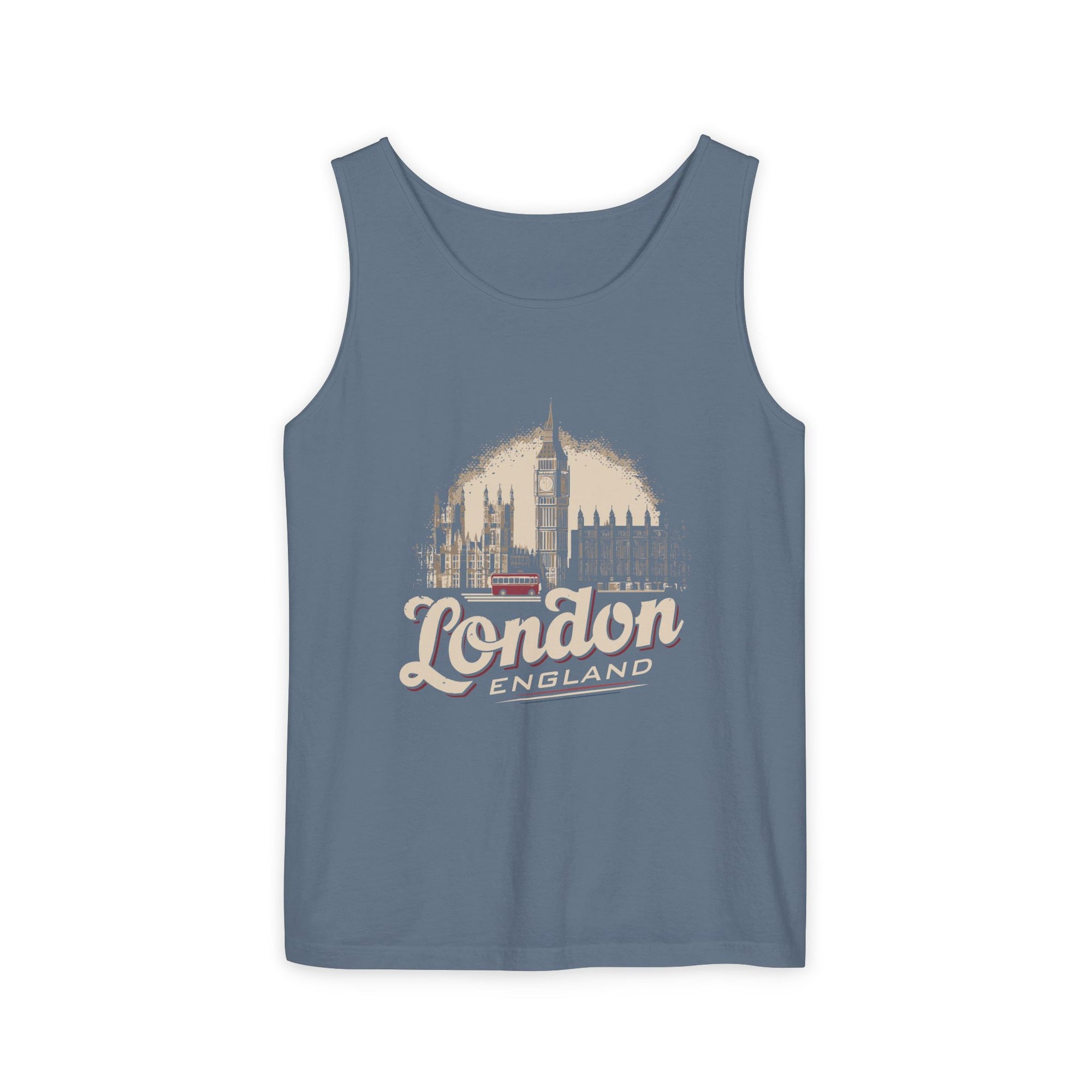 London United Kingdom Comfort Colors Tank Top