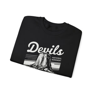 Devils Tower Wyoming Gildan Unisex Crewneck Sweatshirt