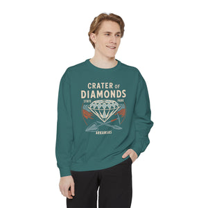 Crater of Diamonds State Park Arkansas Comfort Colors Unisex Sweatshirt