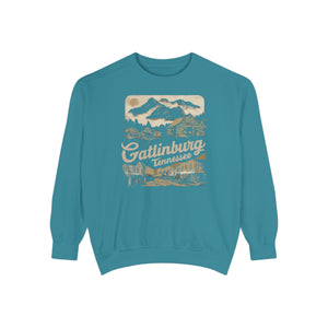 Gatlinburg Tennessee Great Smoky Mountains Comfort Colors Unisex Sweatshirt