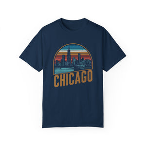 Chicago Skyline Illinois Comfort Colors Unisex T-Shirt