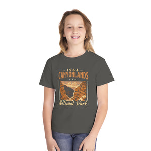 Canyonlands National Park Utah Comfort Colors Youth Kids T-Shirt