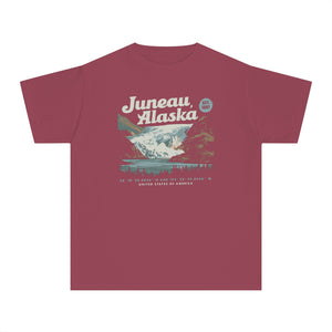 Juneau Alaska Comfort Colors Youth Kids T-Shirt