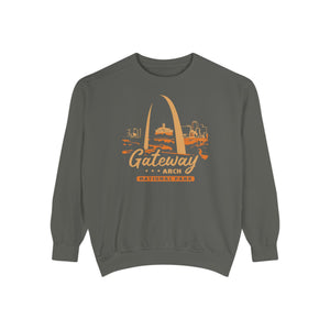 Gateway Arch National Park Missouri Comfort Colors Unisex Sweatshirt